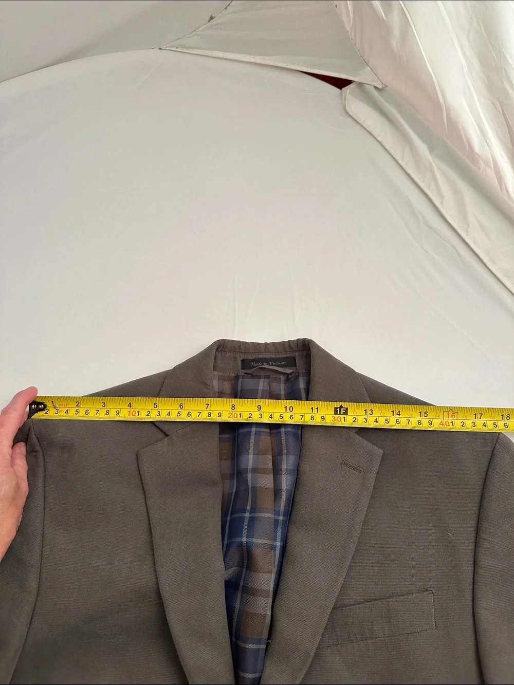 Lauren Ralph Lauren gray vegan suede exterior sport jacket 38S